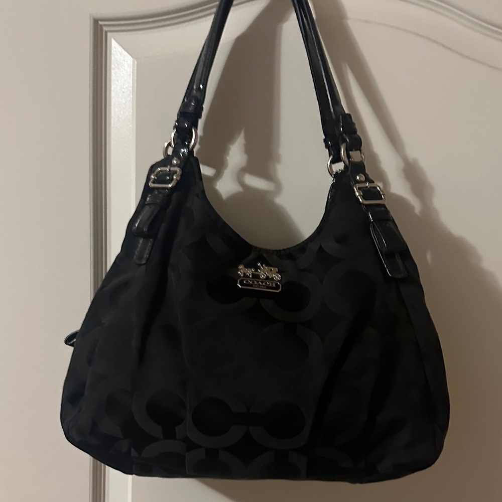 Coach Black Shoulder Bag